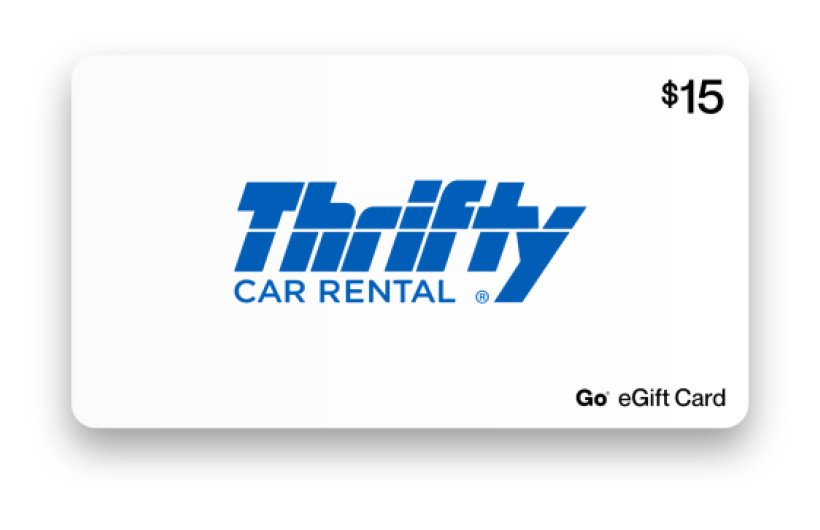 Desde $15 en Thrifty Rent a Car